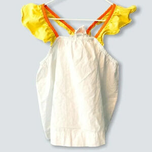 Masala Kids | White Poplin Tank Top (10)